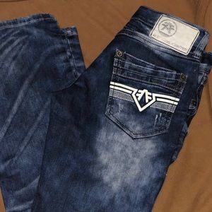 Men American Fighter Denim 👖